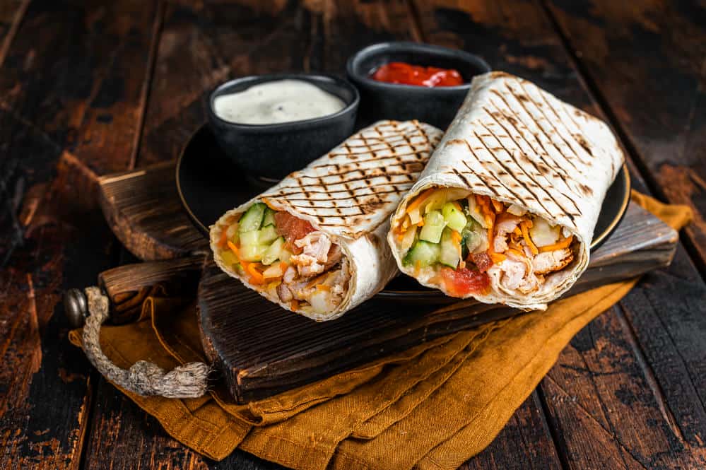 How to make diet chicken shawarma at home