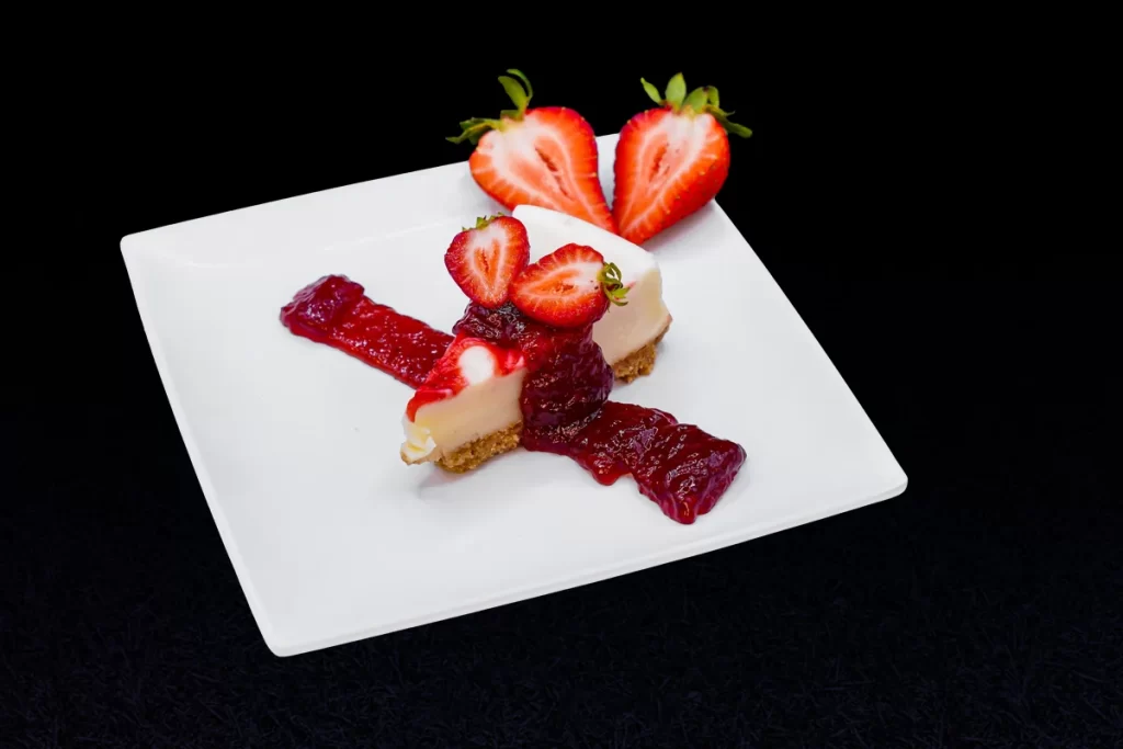 Strawberry-cheesecake aj greek and gyro restaurant in dallas tx serving ledbetter dr, oak cliff, cockrell hill, cedar crest, south oak cliff, kiestwood, north wynnewood, and south wynnewood