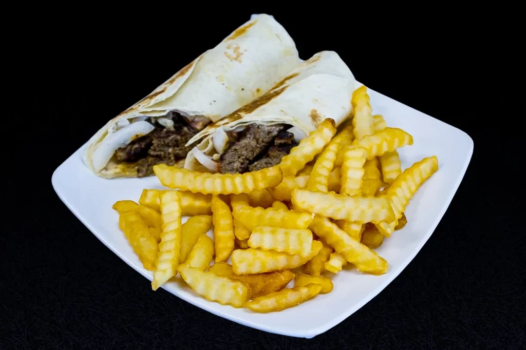 Beef-kabob-sandwich aj greek and gyro restaurant in dallas tx serving ledbetter dr, oak cliff, cockrell hill, cedar crest, south oak cliff, kiestwood, north wynnewood, and south wynnewood