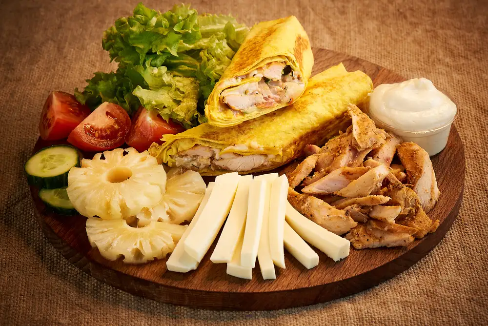 Aj greek & gyro: a chicken shawarma haven near north wynnewood 6 Delicious chicken shawarma wrap from aj greek & gyro near north wynnewood